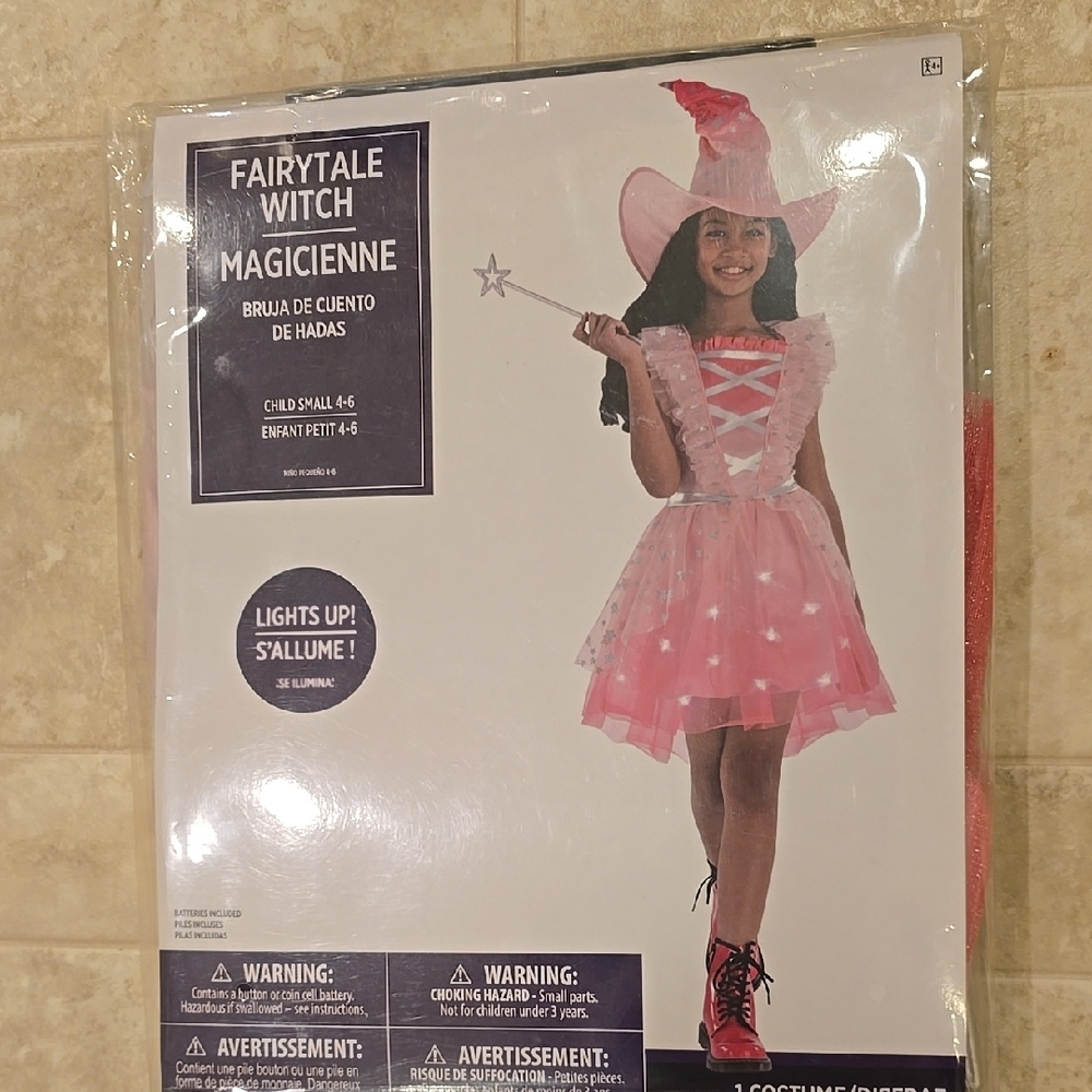Fairytale Witch Costume - Lights Up! Girls